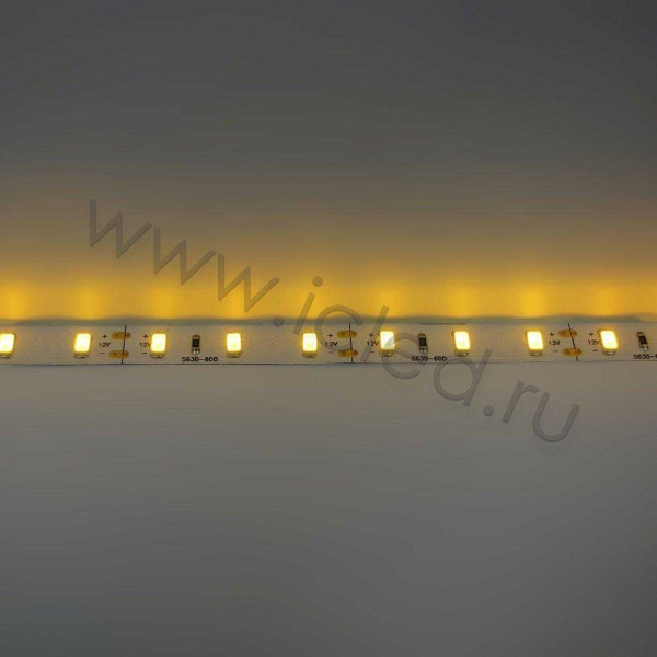 Светодиодная лента  Standart PRO class, 5630, 60led/m, Yellow,12V, IP20