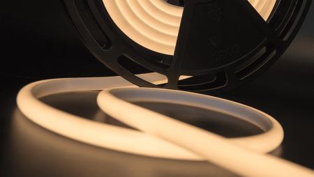 Термостойкая светодиодная лента теплого свечения