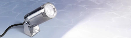 Светильник KT-WATER-R44-8W RGBW (SL, 24 deg, 12V) (Arlight, IP68 Металл, 3 года)