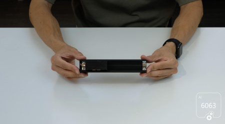 TrackLine Laser (ral9005 3K 12W 60deg – 375mm 14)