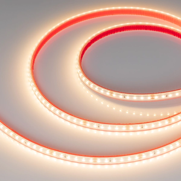 Светодиодная Лента герметичная RTW-PS-A120-10mm 24V Warm3000 (9.6 W/m, IP67, 2835, 50m) (Arlight, Закрытый)