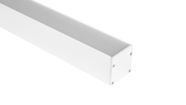 Алюминиевый профиль Design LED LS3535, 2500 мм, белый