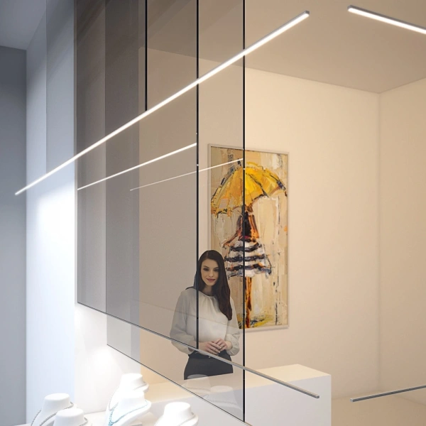 Профиль PIK-1007-2000 ANOD BLACK (Arlight, Алюминий)