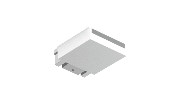 Коннектор системы SLIM END-CN-SLIM-WH, белый