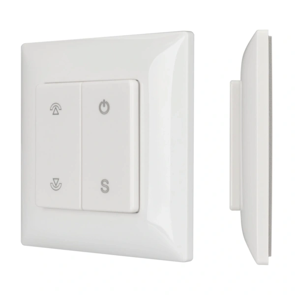 Панель SMART-P46-DIM-P-SUF (3V, 1 зона, Knob, 2.4G) (Arlight, Пластик)