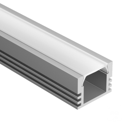 Профиль U-16 12 Anod (с экраном) — 2000мм