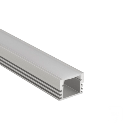 Профиль U-16 12 Anod (с экраном) — 2000мм