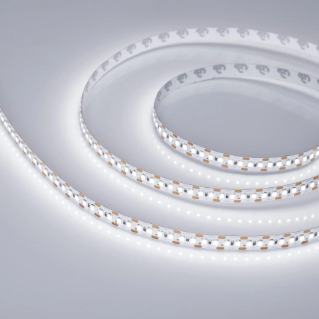 Лента RT 2-5000 24V Cx2 White6000 10mm (2835, 168 LED/m, LUX) (Arlight, 17 Вт/м, IP20)