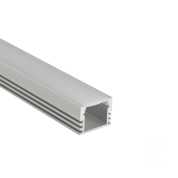 Профиль U-16 12 Anod (с экраном) — 2000мм