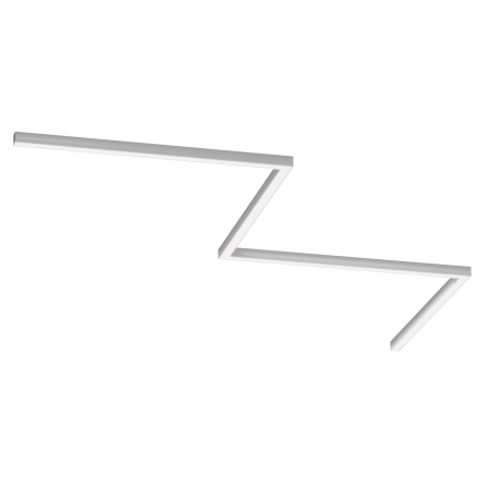 Светильник ЗигЗаг S50 (RAL9003 4x651mm-135 LT70 — 4K 54W)