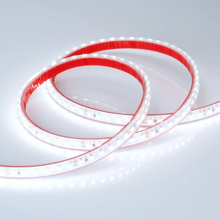 Светодиодная Лента RTW 2-5000PS-50m 24V White6000 2x (3528, 120 LED/m, LUX) (Arlight, 9.6 Вт/м, IP67)
