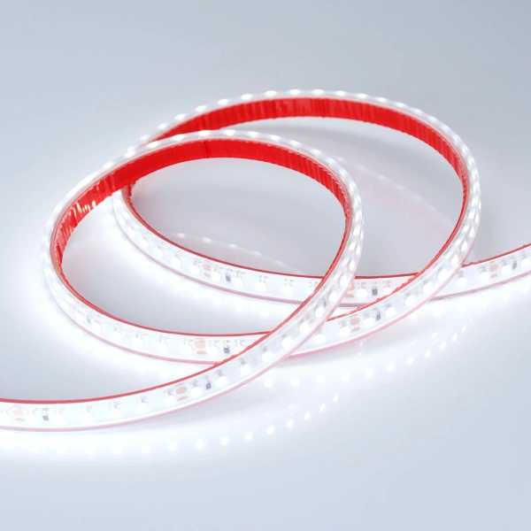 Светодиодная Лента RTW 2-5000PS-50m 24V White6000 2x (3528, 120 LED/m, LUX) (Arlight, 9.6 Вт/м, IP67)