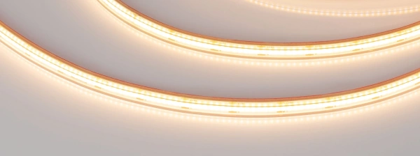 Светодиодная Лента герметичная COB-PS-X400-7mm 24V Warm2700 (7.2 W/m, IP67, CSP, 5m) (Arlight, -)