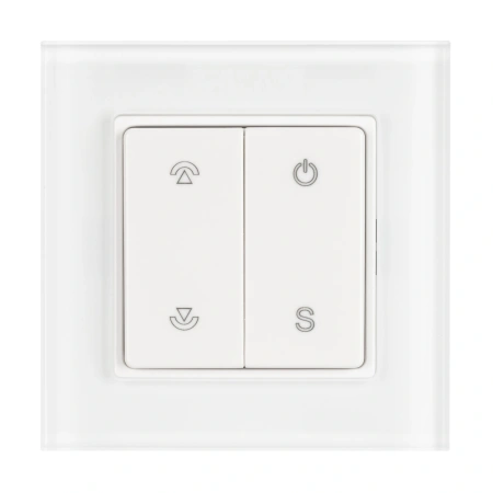 Панель SMART-P47-DIM-G-SUF (3V, 1 зона, Knob, 2.4G) (Arlight, Стекло)