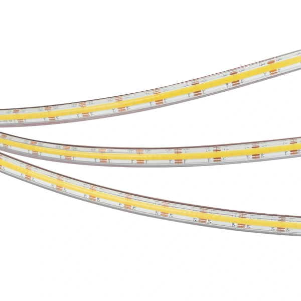 Светодиодная Лента герметичная COB-PS-X640-12mm 24V White-MIX (23 W/m, IP67, CSP, 5m) (Arlight, Изменяемая ЦТ)