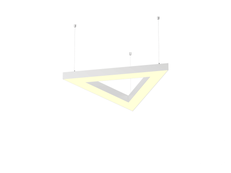 Светильник Треугольник S50 (RAL9003 3x623 LT70 — 4K 39W)