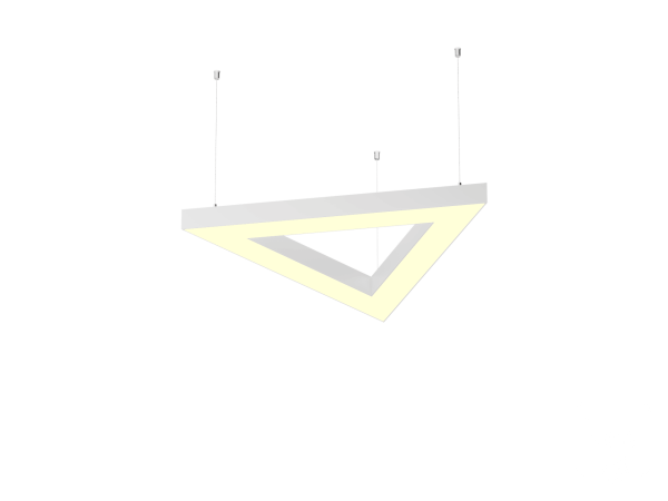 Светильник Треугольник S50 (RAL9003 3x398 LT70 — 3K 26W)