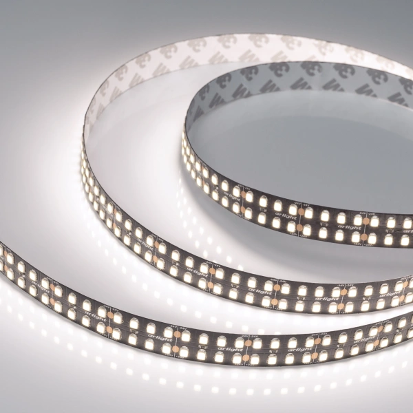 Светодиодная Лента RT-5000-2835-320 24V White6000 (BLACK 15mm, 24W/m, IP20) (Arlight, -)