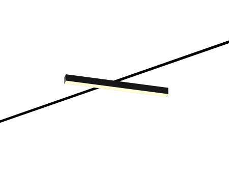 Трековый светильник 6063 5050 TR2 (RAL9003 500mm Prizma — 4K 19W)