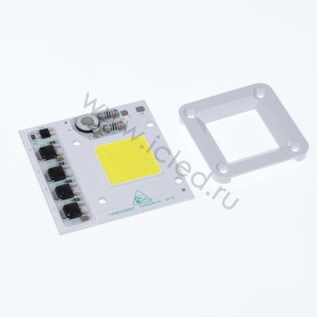 Светодиодная матрица COB X306 (50W, 220V, White)