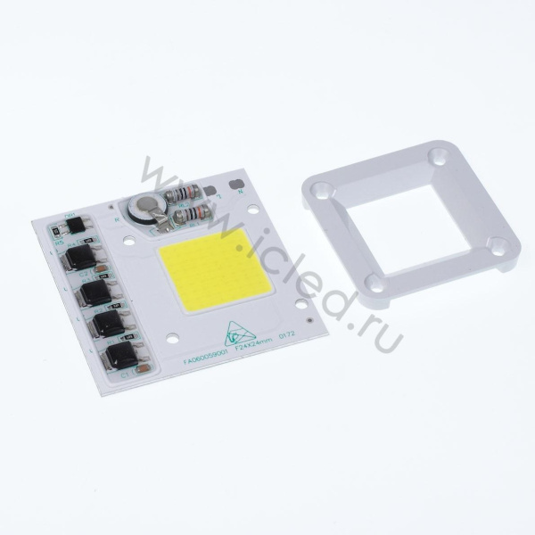 Светодиодная матрица COB X306 (50W, 220V, White)