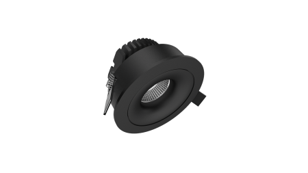 Светильник  потолочный встраиваемый, Черный, 8Вт, IP20, Нейтральный белый (3000К)