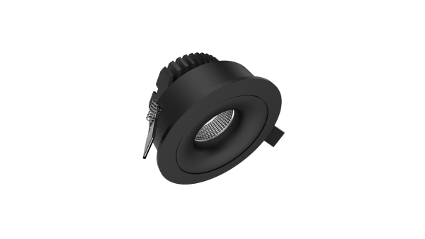 Светильник  потолочный встраиваемый, Черный, 8Вт, IP20, Нейтральный белый (3000К)
