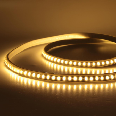 Светодиодная лента 402WW 220V 4040 100 Led/m warm white IP68