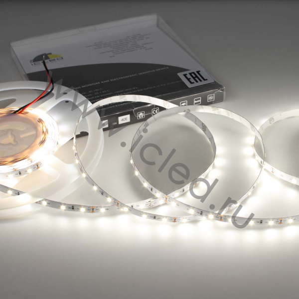 Светодиодная лента LUX class, 2835, 60led/m, Day white, 12V, IP20, CRI>90, A208