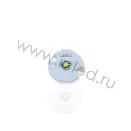 Мощный светодиод XP-E star DC138 (3W, 3,1V, Warm White, 16mm)