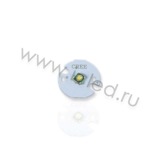 Мощный светодиод XP-E star DC138 (3W, 3,1V, Warm White, 16mm)