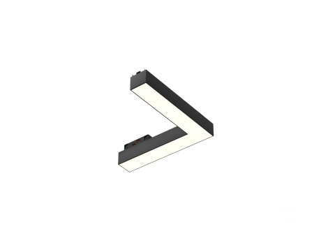 Светильник TrackLine Fold Angle (ral9005 200mm 200mm LT70 — 4K 10W 120deg)