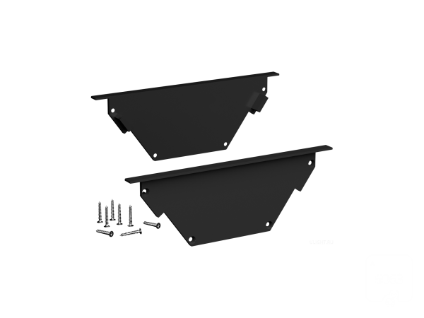 Заглушки для профиля LINE 10040 IN ral9003