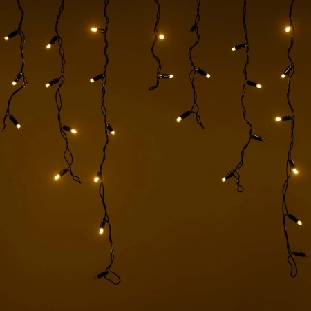 Светодиодная гирлянда ARD-EDGE-CLASSIC-2400x600-BLACK-88LED-FLASH Warm/Warm (230V, 6W) (Ardecoled, IP65)