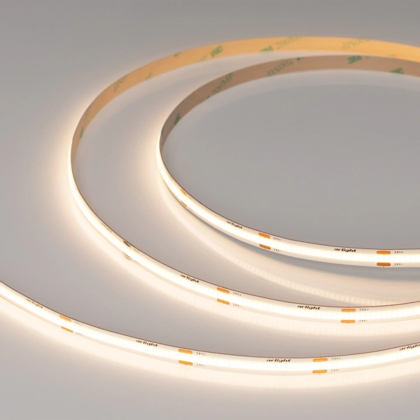 Светодиодная Лента COB-X480-8mm 24V Day4000 (10 W/m, IP20, 20m PRO REEL) (Arlight, -)