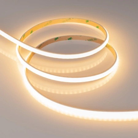 Светодиодная Лента герметичная RTW-PW-A160-8mm 24V Warm2700 (10 W/m, IP66, 2835, 5m) (Arlight, Матовая)