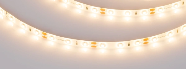 Светодиодная Лента герметичная RTW-SE-A60-8mm 12V Warm3000 (4.8 W/m, IP65, 2835, 5m) (Arlight, 4.8 Вт/м, IP65)