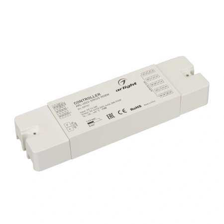 Контроллер ARL-4022-SIRIUS-RGBW (12-24V, 4x6A, 2.4G) (Arlight, IP20 Пластик, 3 года)