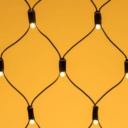 Светодиодная гирлянда ARD-NETLIGHT-CLASSIC-2500x2500-BLACK-432LED Warm (230V, 26W) (Ardecoled, IP65)