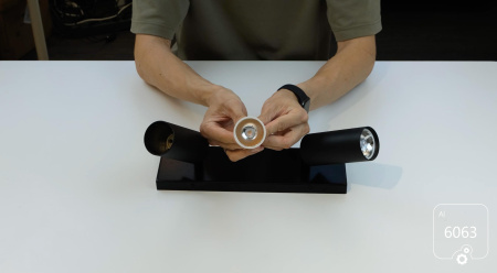 Накладной светильник Trunk Duo (RAL9003 D55 — GU10)