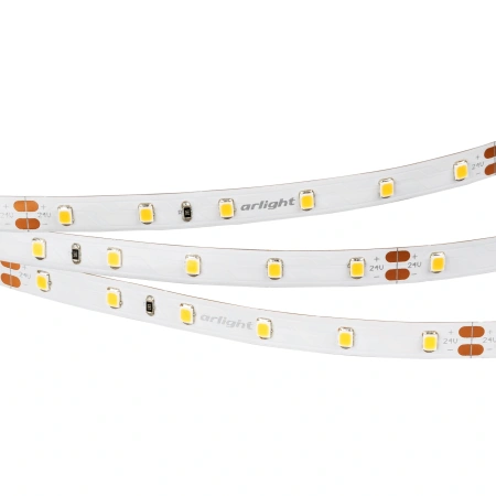 Светодиодная лента Лента RT 2-5000 24V Day4000 (2835, 300 LED, CRI98) (Arlight, 7.2 Вт/м, IP20)