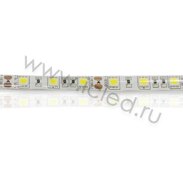 Светодиодная лента Standart PRO class, 5050, 60led/m, Warm White, 12V, IP65