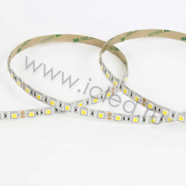 Светодиодная лента LUX class, 5050, 60led/m, Day White, 24V, IP20, B155