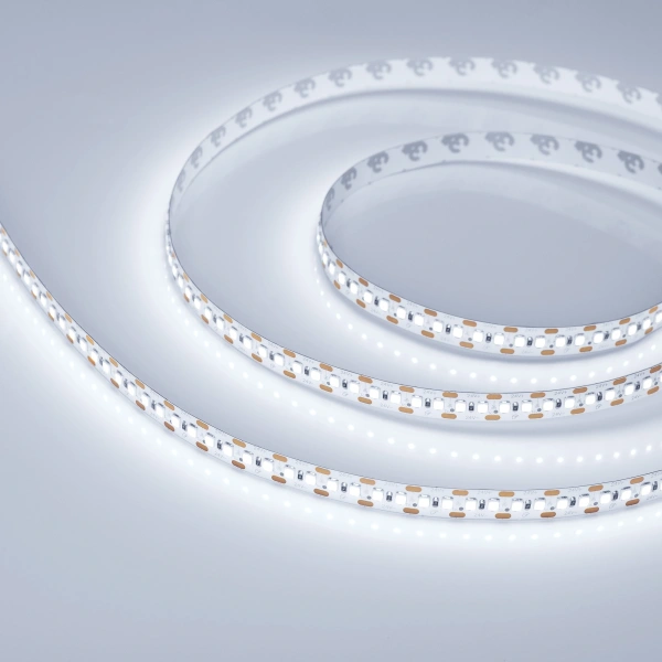 Лента RT 2-5000 24V Cx2 Cool 8K 10mm (2835, 168 LED/m, LUX) (Arlight, 17 Вт/м, IP20)