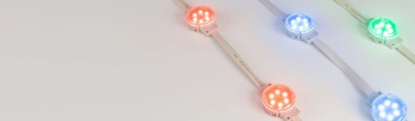 Модуль управляемый SPI-F6-D40 24V RGB-RAM-Auto (1.25W, IP68, 120 deg) (Arlight, Пластик, 3 года)