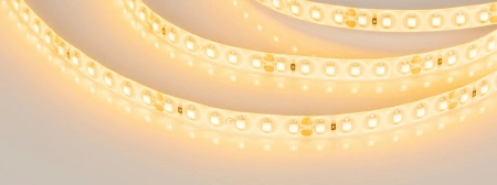 Светодиодная Лента герметичная RTW-SE-A120-8mm 24V Yellow (9.6 W/m, IP65, 2835, 5m) (Arlight, 9.6 Вт/м, IP65)