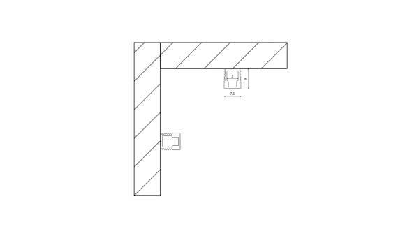 Профиль алюминиевый DesignLed LS.0709