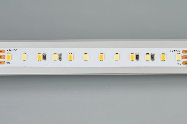 Светодиодная Лента RT 6-5000 24V White-MIX 2x (2835, 120 LED/m, LUX) (Arlight, 23 Вт/м, IP20)