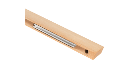 Светильник из массива (ясень белый)