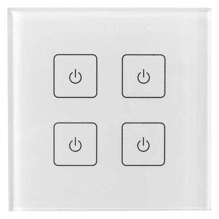 INTELLIGENT ARLIGHT Сенсорная панель DALI-901-11-ADDR-DIM-DT6-IN White (BUS) (IARL, IP20 Пластик, 3 года)